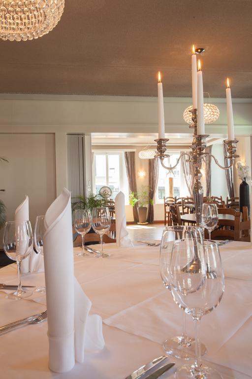 Hotel Raetia Ilanz/Glion Bagian luar foto