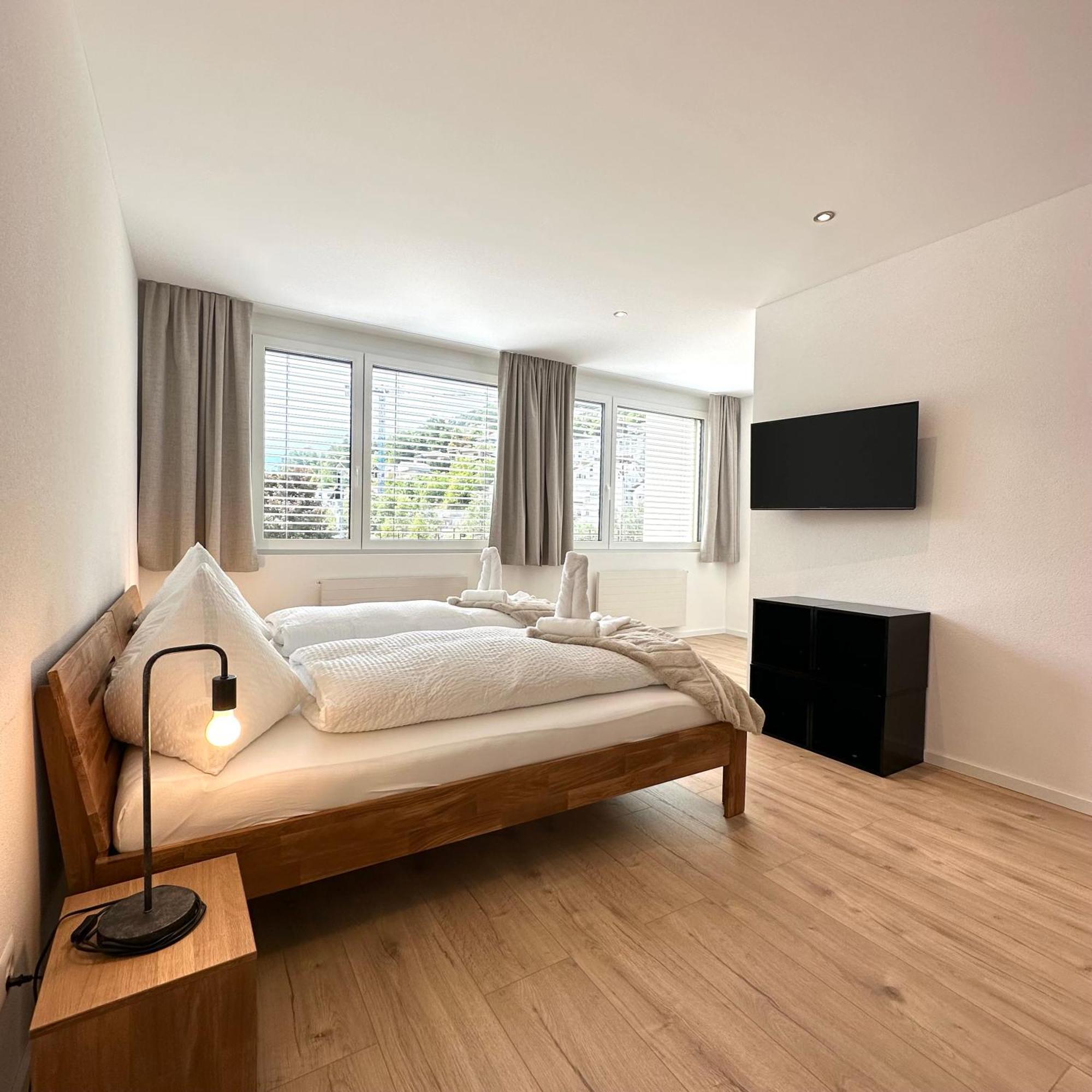 Hotel Raetia Ilanz/Glion Bagian luar foto